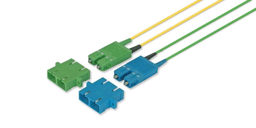 SC Simplex and Duplex fiber optic connector